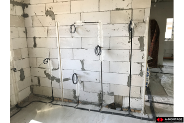 Электромонтаж, 
2-этажный дом, п. Волгарь