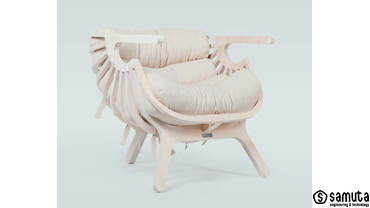 Фанерное кресло ракушка. Образцы работ | Мебельное производство