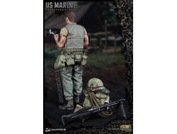 Американский морской пехотинец во вьетнаме - КОЛЛЕКЦИОННАЯ ФИГУРКА 1/6 HISTORY SERIES U.S. MARINE (TET OFFENSIVE, 1968) - VIETNAM WAR (DAM 78038) - DAMTOYS