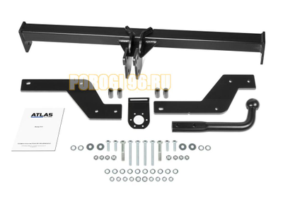 Фаркоп, шар A, 1100/75 кг. Atlas для Lada Xray 2015-