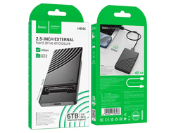 Внешний корпус жесткого диска HOCO HB46 USB3.0 2.5-inch SATA (черный)