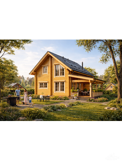 «Классическая Гармония»  10.4 х 7.4 м — 115 м2