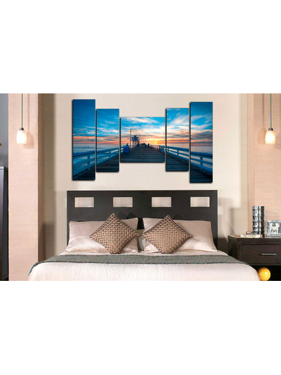 Модульная картина "Мост к солнцу"