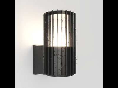 Настенный уличный светильник FARSUN DK9722-BK