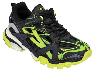 Balenciaga Track.2 Trainer Black Yellow Green Balenciaga rus.ru