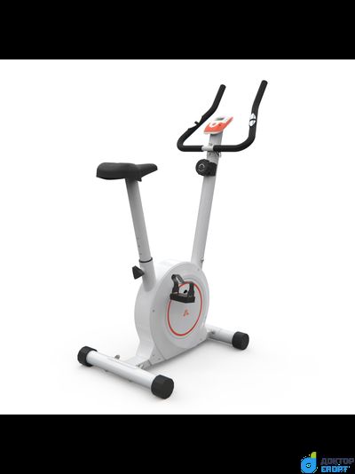 Велотренажер DFC B504BWO магнитный (белый корпус, оранжевая полоса)