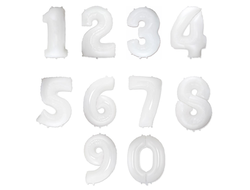 Цифры Белые