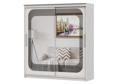 Шкаф-купе №19 (2,0 м) Инфинити Ясень анкор светлый