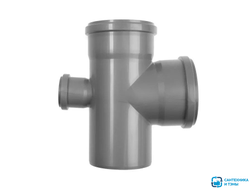 Крестовина для внутренней канализации  110х110х50/87,5° МультиМир  фл