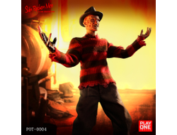 ПРЕДЗАКАЗ - Фредди Крюгер (серия "Кошмар на улице Вязов")  - Коллекционная фигурка 1/12 SCALE skin broken man (POT-0004) - Play One twelve ?ЦЕНА: 10900 РУБ.?