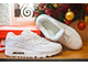 Nike Air Max 90 Белые, кожа мех (36-45)