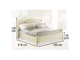 Кровать "Capitonne" 180x200 см