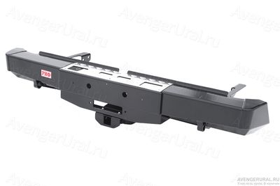 Задний бампер РИФ с площадкой под лебёдку и квадратом под фаркоп