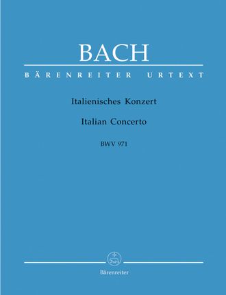 Bach, Johann Sebastian Italian Concerto BWV 971