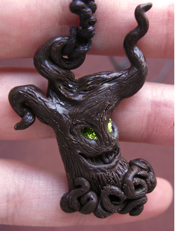 "Дух заточённый..." Кулон из серии "Тайны Леса"