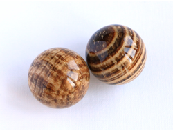 Шар Арагонит полосчатый