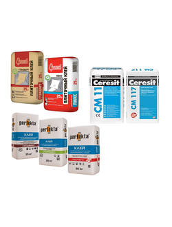 Плиточные клея Гидроизоляция