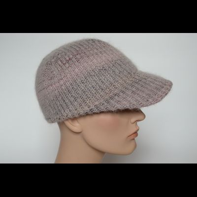 Бейсболка зимняя для женщин фетровая Vizio Италия 7086 V розовая