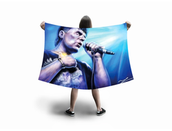 Флаг большой Сектор Газа, Юрий Хой №44