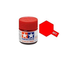 Tamiya: Краска акриловая XF-7 "Flat Red"