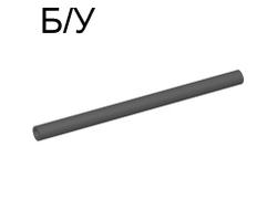 ! Б/У - Hose, Rigid 3mm D.  6L / 4.8cm, Dark Gray (75c06) - Б/У