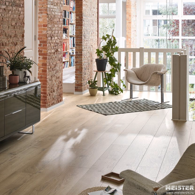 Ламинат Meister Дуб Чистый Замок 6840 LL250