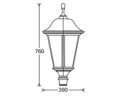 Парковый светильник   BREMEN
