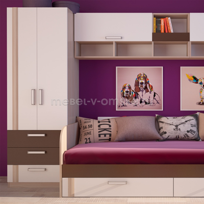 Шкаф платяной Волкер М04