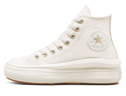 Кеды Converse Move Platform Golden Elements белые высокие