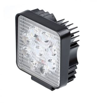 Фара светодиодная 27W SLIM, 9 LED, прожектор,110*110*30мм OffRoadTeam NL-W4027Ds