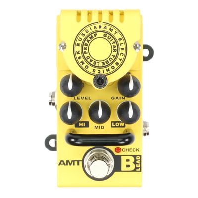 AMT Bricks B-Lead - одноканальный ламповый гитарный преамп (эмуляция Bogner) [без БП]