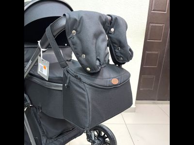 Детская коляска 3 в 1 Lovamama V9 Черный