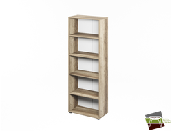 Стеллаж высокий L-67 Дуб Каньон 712*356*1916 мм (Ш*Г*В)