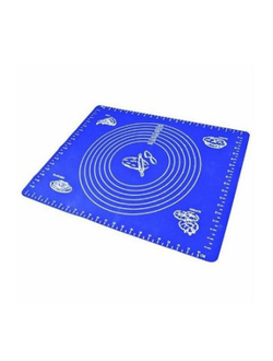 Коврик для выпечки 40*30 см, со шкалой, силиконовый