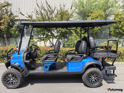 Гольфкар GreenCamel Сонора A42L (4+2, 4kW AC, R14 литые) LUX lifted