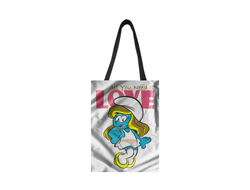 Сумка-шоппер для влюбленных, на 14 февраля №22