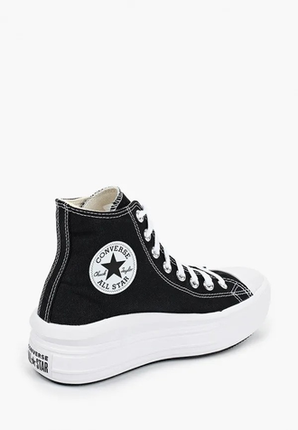 Converse Chuck Taylor All Star Move высокие черные