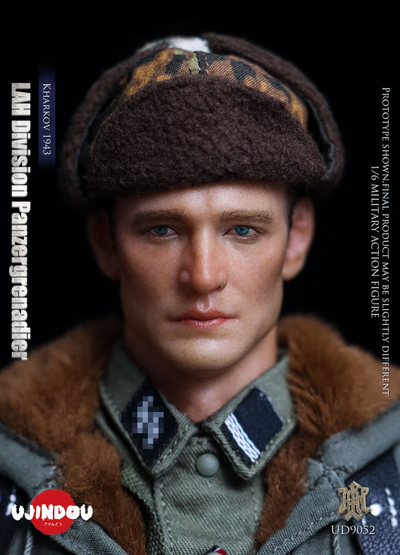 ПРЕДЗАКАЗ - Немецкий панцергренадер - Коллекционная фигурка 1/6 WWII LAH Division Panzergrenadier 1943 (UD9052) - UJINDOU ?ЦЕНА: 23300 РУБ.?