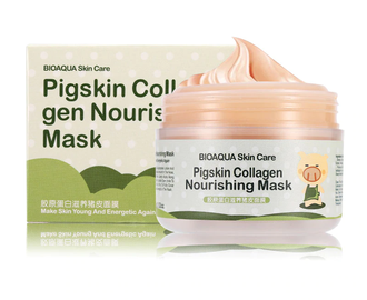 Питательная коллагеновая маска Pigskin Collagen BIOAQUA - 100г. (копия)