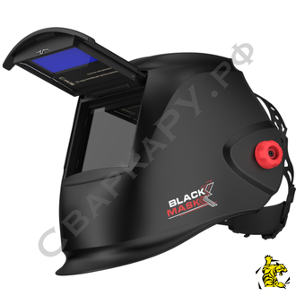 Маска сварщика "Хамелеон" Старт Black Mask 100 Flip 4/11DIN обзор 90x35мм откидной светофильтр