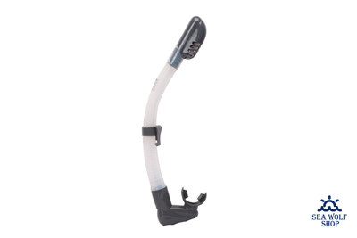 Маска для дайвинга с трубкой Scuba Brothers Flipper Grey, комплект