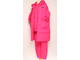 Костюм тройка: худи, брюки, жилет."Теплый с жилетом" фуксия р.50-54
