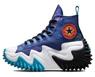 Converse Run Star Motion х Space Jam синие