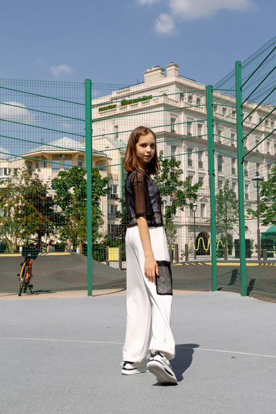 Набор 2 топа и укороченная футболка