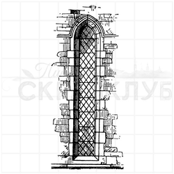 Штамп витражное окно