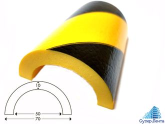 Защита трубопровода (Тип R50),радиус 50 мм