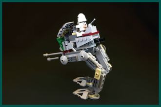 Lego clone scout walker sale 2005