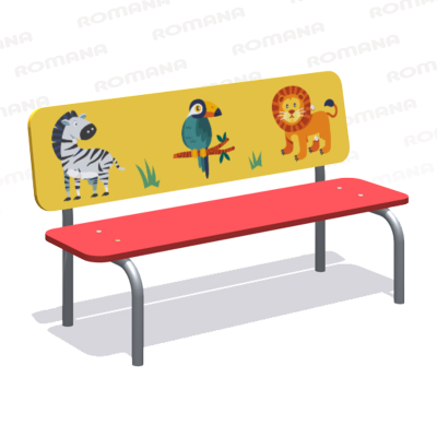 Скамья "Зоо" Romana 302.09.00 (фанера)