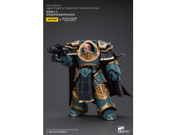Претор-катафракт Сынов Хоруса (Warhammer Horus Heresy) - КОЛЛЕКЦИОННАЯ ФИГУРКА 1/18 Sons of Horus Legion Praetor in Cataphractii Terminator Armour (JT9619) - JOYTOY