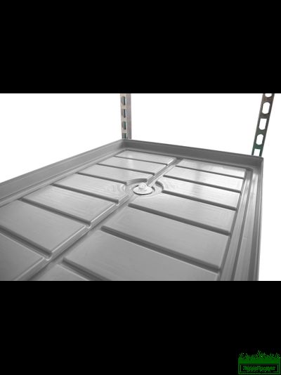 Гидропонный поддон с канавками 1250x550x50 ИЗ ПЛАСТИКА  4 ШТ.в комплекте